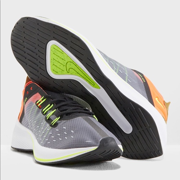 Nike EXP X-14 (GS) Black/Volt/ Total Crimson Sz 7Y - Picture 14 of 14